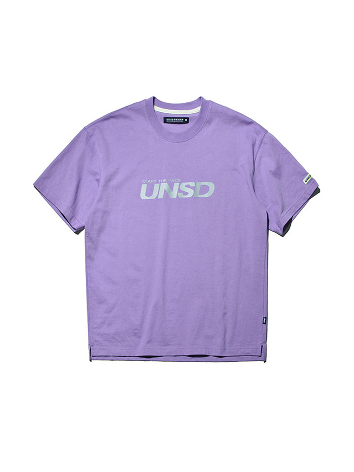 UNSD REFLECTIVE TEE_VIOLET