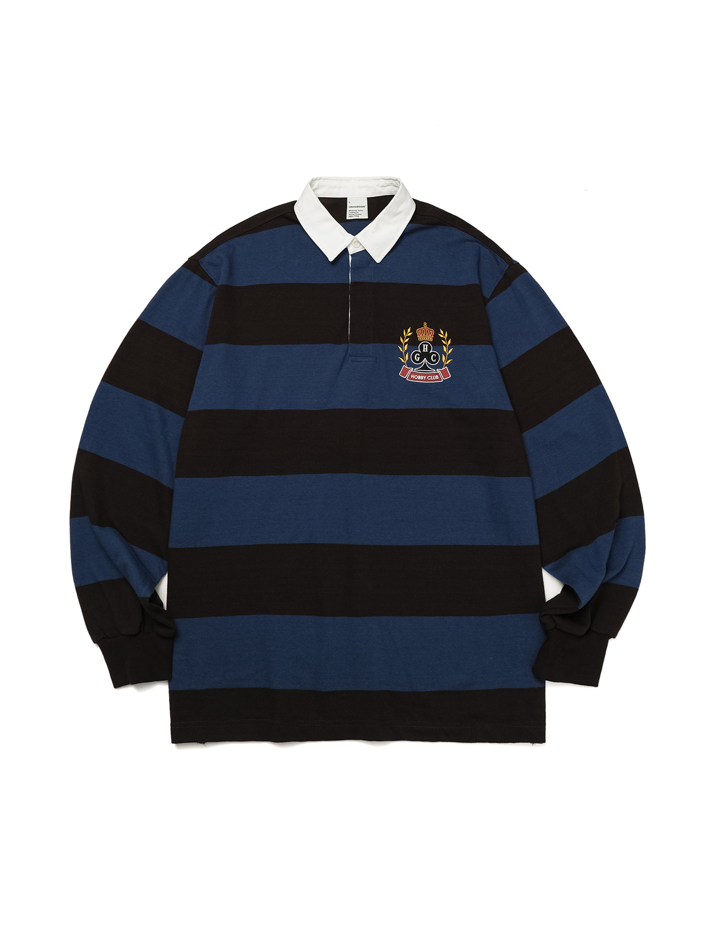 GHC RUGBY SHIRT_BLUE BROWN